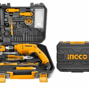 Caisse a outils 115 pcs + perceuse 680w ingco