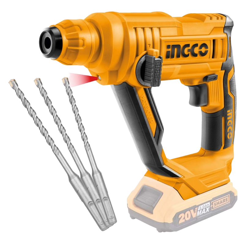 Marteau perforateur 20V 2A sans batterie ingco