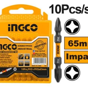 Embouts noir 10pcs 65mm ingco