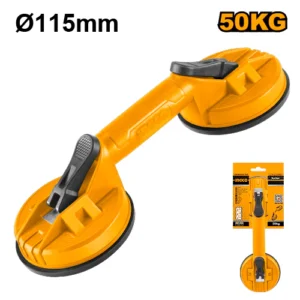 ventouse pour vitre double 50kg ingco