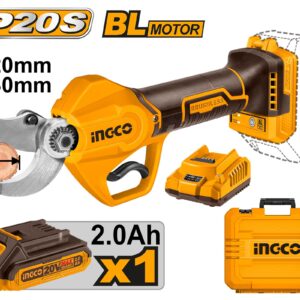 Secateur 20 mm/30 mm sans fil ingco CSSLI203083