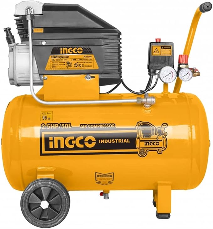 Compresseur d'air Ingco AC255081E 50 litres 1.1 Kw