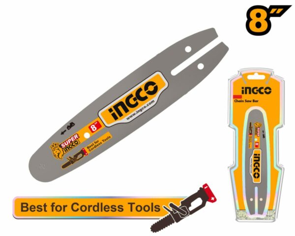 Guide-chaîne de tronçonneuse 8" ingco