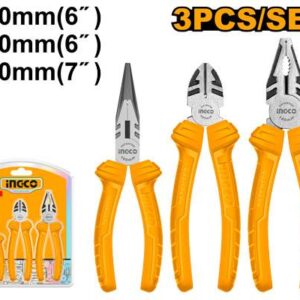 jeu de pince 3pcs ingco