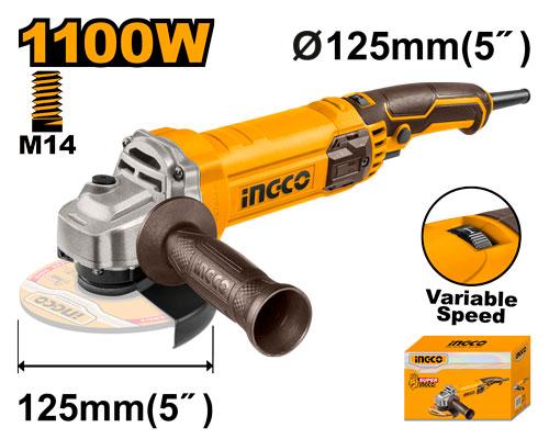 Meule a disque 1100w + Variateur de vitesse ingco