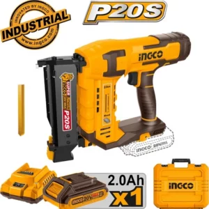 Cloueuse à broches sans fil BUILDMATE Ingco 20 V CBNLI3606