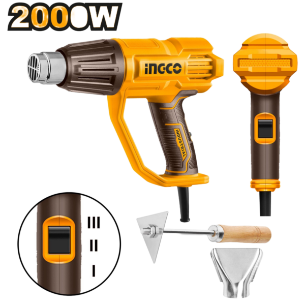 Pistolet à air chaud 2000W ingco