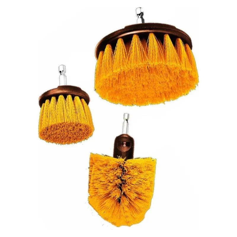 Ensemble de 3 brosses à poils moyens Ingco WCBM0301