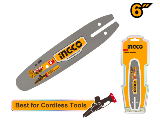 Guide-chaine de tronconneuse 6" ingco