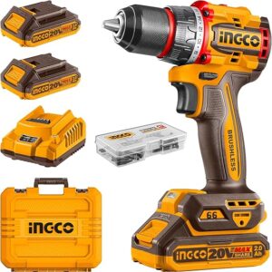 Perceuse Visseuse brushless 66NM CDLI20668 ingco