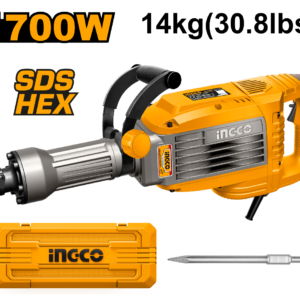 marteau piqueur 1700w sds max 14KG ingco