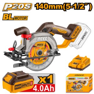 Scie circulaire sans fil CSLI14021 ingco