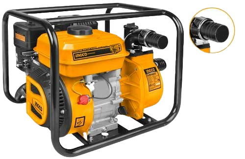 Moto pompe 7HP essence + gaz 80mm 3" ingco