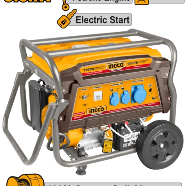 Groupe Électrogene 9 KVA INGCO GE90006RC