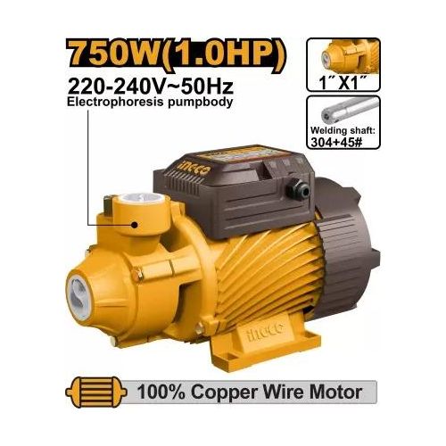 Pompe a eau 1HP 750w ingco