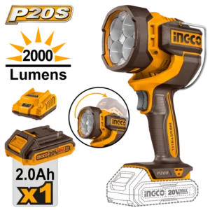 Lampe Torche Sans Fil Ingco CWLI20881 20V