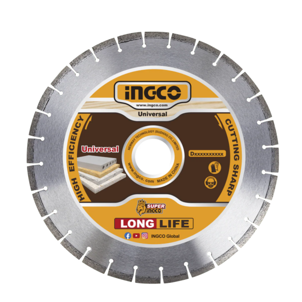 Disque Diamanté Segmenté pour Béton INGCO