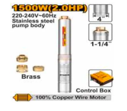 Pompe immergée 2HP 1500w ingco