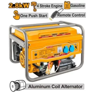 Générateur à essence 2.8 kva démarrage mixte + télécommande