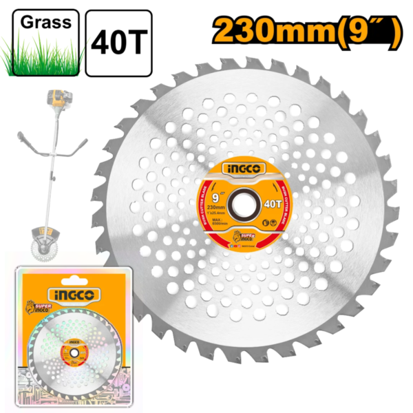 Lame de débroussailleuse 230mm INGCO