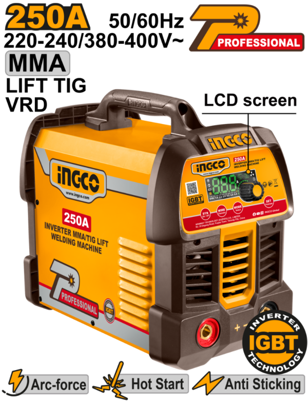 Poste à soudure 250A MMA/TIG