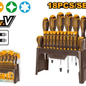 Ensemble de tournevis 18 pièces INGCO