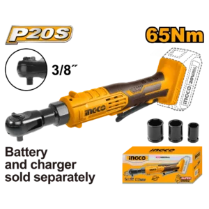 Cliquet Réversible 65Nm 20V sans batterie INGCO