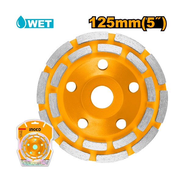 Disque boisseau Diamond segmenté 125mm INGCO