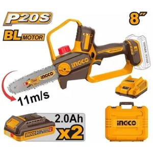 Tronçonneuse 20v 2A 8″ 20cm INGCO