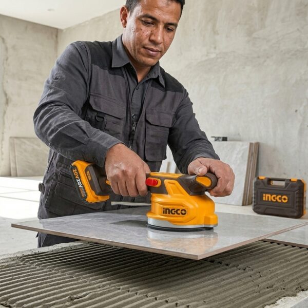 Vibreuse carrelage 20V ingco 60kg