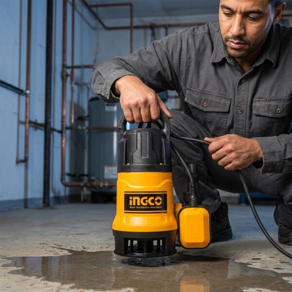 Pompe vide cave 1HP 750w ingco