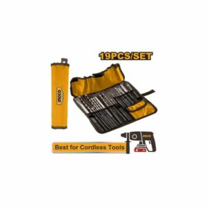 Coffret de 19 forets et burins SDS-Plus INGCO