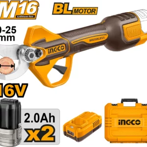 Secateur brushless 16V ingco 25mm