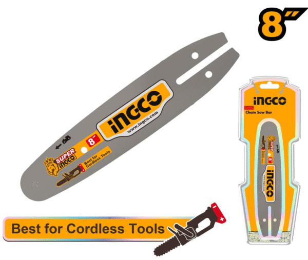 Guide-chaîne de tronçonneuse 8″ ingco