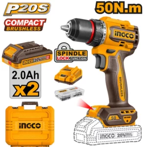 Perceuse Visseuse Sans Fil 20V 50Nm INGCO