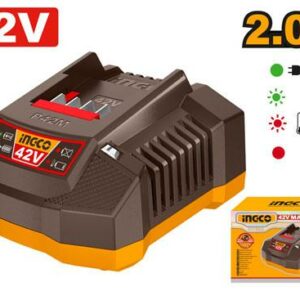 Chargeur de Batterie Lithium-Ion Double Port 42V INGCO