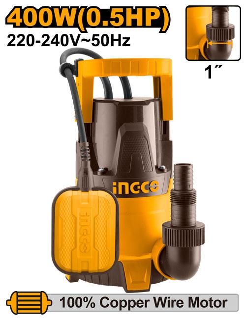 Pompe vide cave 400W 0.5HP INGCO