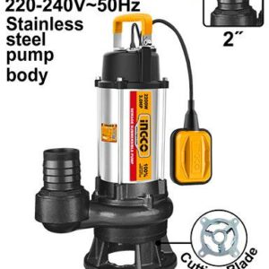 Pompe vide cave 2HP 1500w INOX ingco