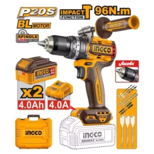 Visseuse Perceuse à percussion 96NM Brushless 4Ah INGCO
